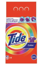 Средство моющее синтетическое порошкообразное Tide Автомат Color, 3 кг