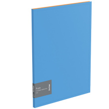 Папка с 10 вкладышами Berlingo "Fuze", 9мм, 600мкм, голубая, арт. AVp_10310