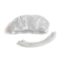 Шапочка одноразовая из нетканого материала типа "Шарлотта" (белый)