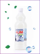 Средство для мытья твердых поверхностей "AJM" Белизна-гель, 1 л