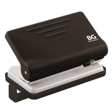 Дырокол BG "Active" 10л., пластиковый, черный, с линейкой, арт. DPc_10 6424