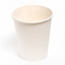 Стакан бумажный 250 мл 1 сл., d80 мм, бел., карт., 50 шт/упак 1000 шт/кор