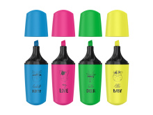 Текстовыделитель Berlingo "Textline HL100", мини, ассорти, 1-5мм, арт. T1099