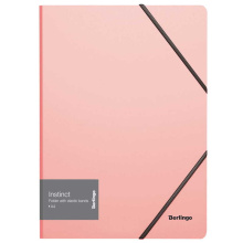 Папка на резинке Berlingo "Soft" А4, 600мкм, коралловая, арт. ANp_01213
