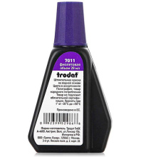 Штемпельная краска Trodat, 28мл, фиолетовая, арт. 7011ф