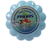 Освежитель воздуха гелевый "Panas" Водная свежесть. Океан