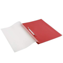 Скоросшиватель пластиковый с перфорацией BRAUBERG, А4, 140/180 мкм, красный, арт. 226582