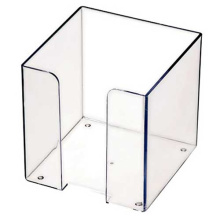 Бокс для бумаги 9х9х9 прозрачный ПЛ41, арт. 479037