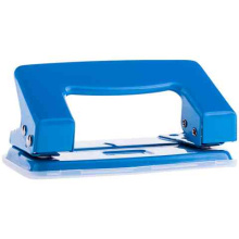 Дырокол OfficeSpace 10л., металлический, синий,  арт. P201BU_1300