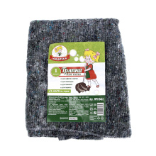 Тряпка д/пола "Умничка" х/б серая 60*70 см, арт. MPU0462