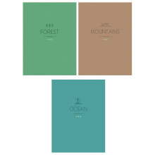 Тетрадь 96л., А4, клетка ArtSpace "Моноколор. Free life", суперэконом, арт. Т96А4кЭ_36612