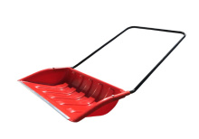 Скрепер пластмассовый с ал. планкой, цветной (700*465*1470) Ирбис