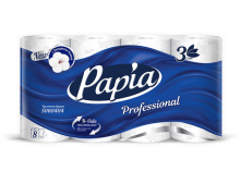 Туалетная бумага "Papia Professional" 3 сл. 8 рул., арт. 5080998