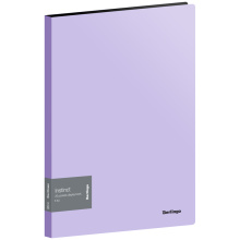Папка с 20 вкладышами Berlingo "Instinct", 14мм, 700мкм, лаванда, арт. AVp_20507