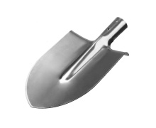 Лопата штыковая ЛУК пор. окр. (лист 1,5мм 210*290*380) б/ч