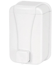 Диспенсер 500 мл жидкого мыла, пластик, белый, арт. 3420-0