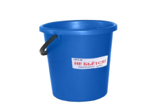 Ведро 10 л "ЗИМА" синий