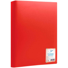 Папка с 60 вкладышами OfficeSpace, 21мм, 400мкм, красная, арт. F60L3_292
