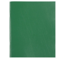 Тетрадь 96 л. кл. скреп. А4 LITE зеленый б/винил офс.№2, арт.