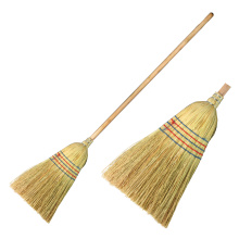 Метла "Сорго" с деревянным черенком