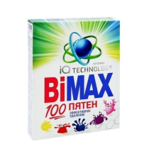 Средство моющее синтетическое порошкообразное универсальное "BIMax 100 пятен automat", 400г
