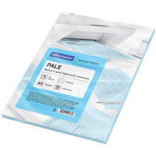 Бумага цветная OfficeSpace pale А4, 80г/м2, 50л. (голубой), арт. 245187