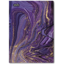 Папка на резинках Attache Selection, Fluid, фиолетовая, арт. 1046526