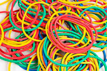 Резинка универсальная 100 г диам. 60 мм цвет ассорти, арт. 1442