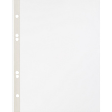 Файл-вкладыш А5 , 30 мкм 100шт./уп. с боков.перфор.,арт. 73603