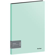 Папка с 20 вкладышами Berlingo "Instinct", 14мм, 700мкм, мятный, арт. AVp_20520
