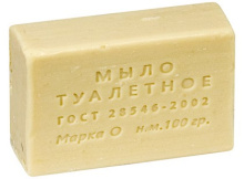Мыло туалетное ординарное в/об ГОСТ28546-2002, 100 г