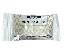 Мыло туалетное твердое марки КЛАССИЧЕСКОЕ "Яблоко" (гостиничное) 12,5г (флоу-пак), 100 шт/кор