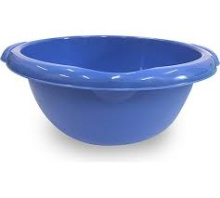 Таз круглый 9,5 л с носиком, голубой