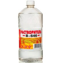 Растворитель В-646 "Вершина", пэт/т, 0,8 кг/1л