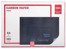 Бумага копировальная А4 100 листов синяя, арт. 39834