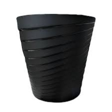 Корзина для мусора 12 л ВИЧЕНЦА МП черный, арт. MPG962553