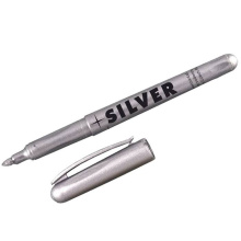 Маркер спец. CENTROPEN SILVER 1 мм серебро круглый, арт. 2670/1S