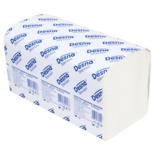 Полотенца целлюлозные однослойные "Desna Standart" 200 л V-укладка/15