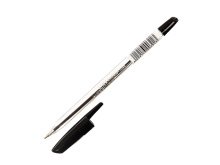 Ручка шарик. CORONA PLUS 0,7 мм черный прозр. корп.,  арт. 3002N/black