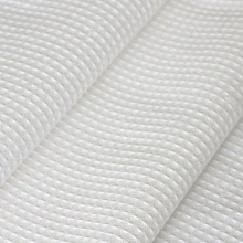 Ткань вафельная, х/б, отбеленная, техническая, ширина 45+/-2см, плотность 110+/-5 г/м2 в рулонах по 60м