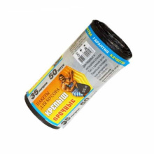 Пакеты для мусора "Крепыш" 35 литров по 50 шт. в рулоне