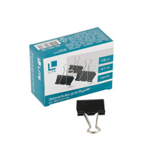 Зажим LITE черный металл 41 мм, арт. Z41L-12K