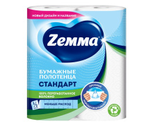 Полотенца бумажные "ZEMMA" 1*2 рул.