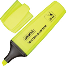 Маркер текстовыделитель Attache Palette 1-5мм желтый, арт. 426884