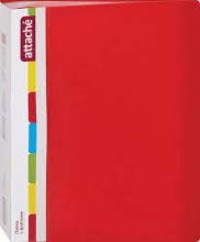 Папка файловая ATTACHE КТ-60/07 красная, арт. 50852