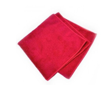 Тряпка из микрофибры 50*60см, 250пл., вак.упак., рубин