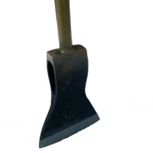 Ледоруб кованный из рельс.стали, 100*350 мм, с дер.чер. 40*1200 мм, 1 с