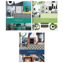 Тетрадь 80л., А5, линия ArtSpace "Офис. Workspace design", арт. Т80л_29818
