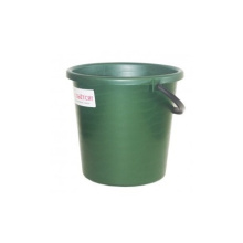 Ведро 10 л "ЗИМА" зеленый