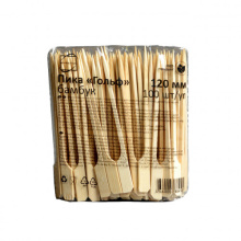 Пика Гольф 12см 100 шт. БАМБУК